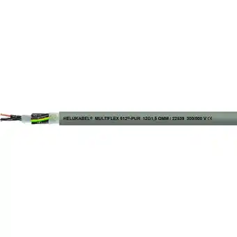 Conrad Helukabel 22542 Geleiderkettingkabel M-FLEX 512-PUR 25 G 1.50 mm² Grijs 100 m aanbieding