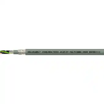 Conrad Helukabel 15983 Geleiderkettingkabel JZ-HF-CY 25 G 1.50 mm² Grijs 100 m aanbieding