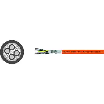 Conrad Helukabel TOPSERV 119 Servokabel 4 G 10.00 mm² + 2 x 1.00 mm² Oranje 707295 100 m aanbieding