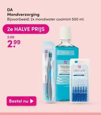 DA DA Mondverzorging aanbieding