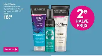 DA John Frieda Gehele assortiment aanbieding