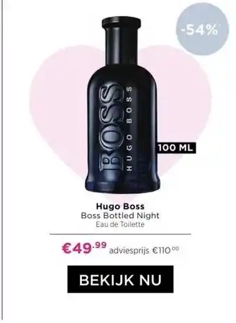 ICI Paris XL Hugo Boss Boss Bottled Night aanbieding