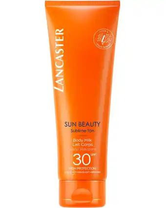 ICI Paris XL Lancaster - Sun Beauty Body Milk Spf30 aanbieding