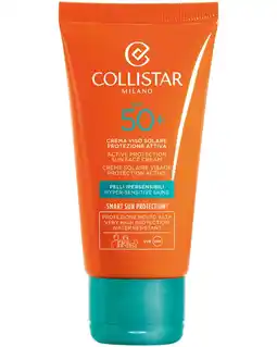 ICI Paris XL Collistar Active Protection Tanning Face Cream Spf50 Collistar - Suncare Active Protection Tanning Face Cream Spf50 aanbieding