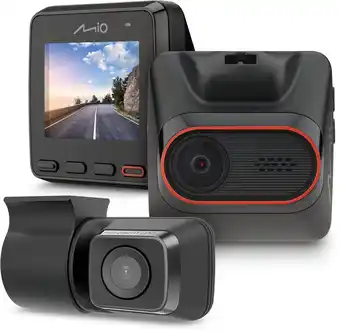 Bol.com Mio MiVue C420 Dual dashcam - 2inch - Full-HD - met achterruitcamera aanbieding