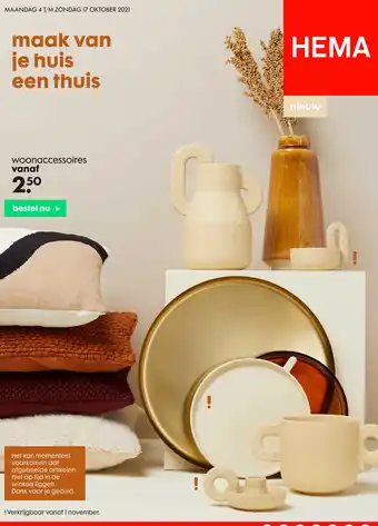 HEMA Woonaccessoires aanbieding