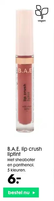 HEMA B.A.E Lip Crush Liptint aanbieding