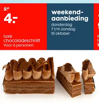 HEMA Luxe Chocoladeschnitt voor 6 personen aanbieding