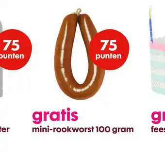 HEMA Mini-Rookworst 100 gram aanbieding