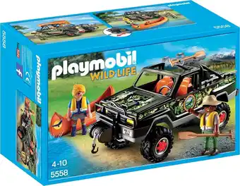 Bol.com PLAYMOBIL Wild Life Pickup 4x4 - 5558 aanbieding