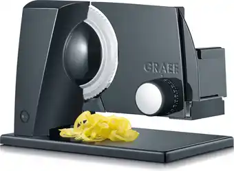 Bol.com Snijmachine Graef Sliced Kitchen S11002 Zwart aanbieding