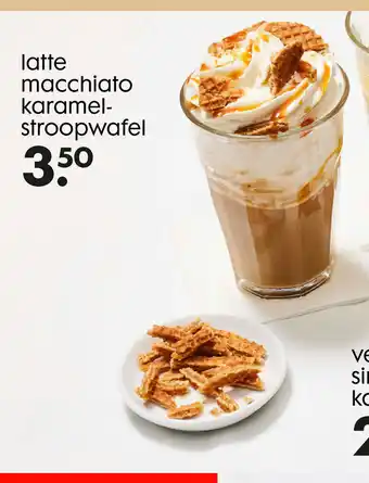 HEMA Latte Macchiato Karamel-Stroopwafel aanbieding