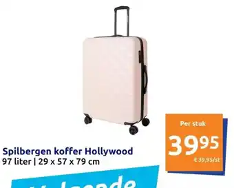 Action Spilbergen koffer Hollywood aanbieding