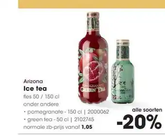 HANOS ARIzona Ice Tea 150cl aanbieding