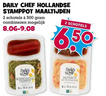 Boon`s Markt DAILY CHEF HOLLANDSE STAMPPOT MAALTIJDEN aanbieding