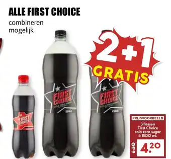 MCD Supermarkt ALLE FIRST CHOICE aanbieding