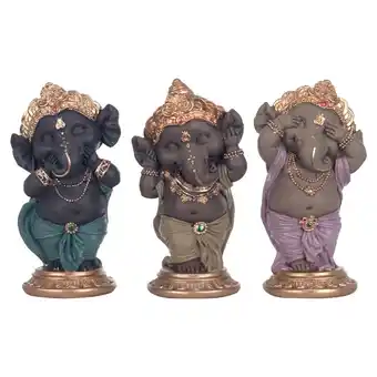 Spartoo Beeldjes Signes Grimalt Figuur Ganesha 3 Eenheden aanbieding