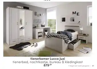 Baby & Tiener tienerkamer Lucca Juzi aanbieding