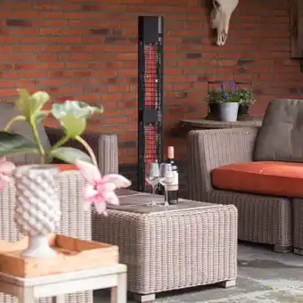 Bol.com Sunred - Terrasverwarmer - Dark - Valencia - 3000 W - Loungeheater aanbieding