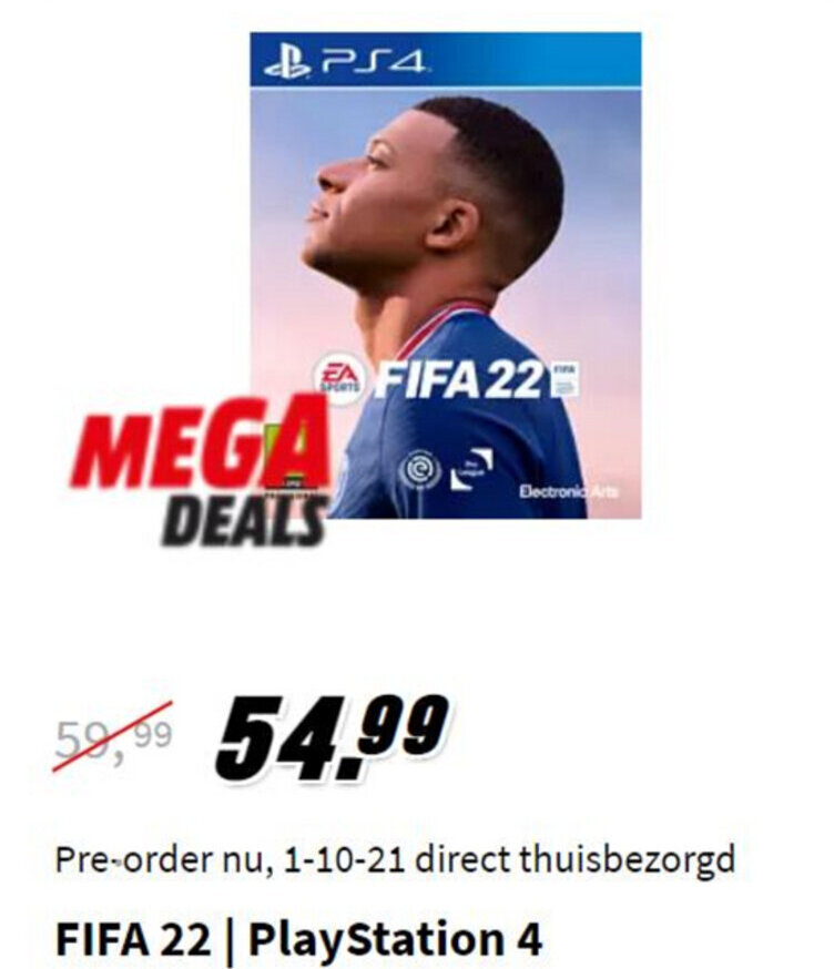 Jogo PS4 FIFA 22 – MediaMarkt