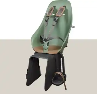Bol.com Urban Iki Fietsstoeltje Achter - Icho Green/Kurumi Brown aanbieding