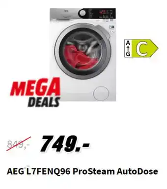 MediaMarkt AEG L7FENQ96 ProSteam AutoDose aanbieding