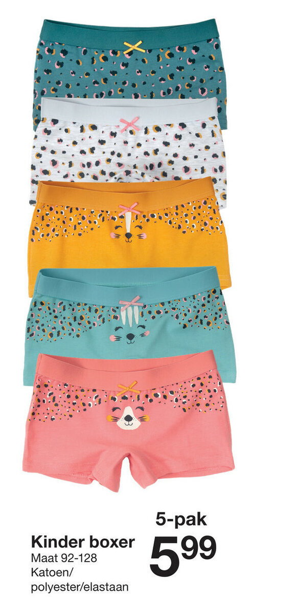 Kinder boxer aanbieding bij Zeeman