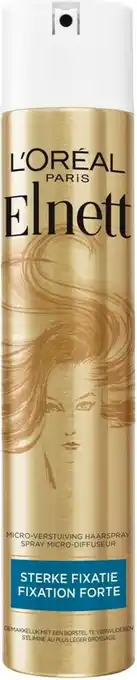 Bol.com L’Oréal Paris Elnett - Satin Haarspray Sterke Fixatie - 300ml aanbieding