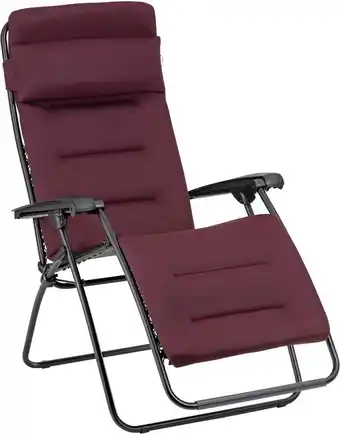 Bol.com Lafuma RSX Clip AirComfort - Model 2024 - Relaxstoel - Verstelbaar - Inklapbaar - Zero Gravity - Bordeaux aanbieding