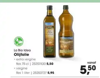 HANOS La Bio Idea Olijfolie 75cl aanbieding