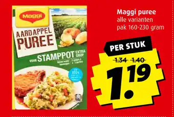 Boni Maggi puree 160-230g aanbieding