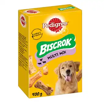 Zooplus 2+1 Gratis! 500g Biscrok Mix Pedigree Hondensnacks aanbieding