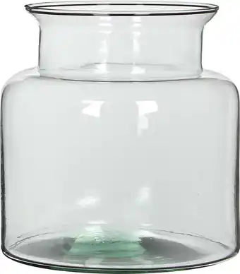 Intratuin Everydays vaas Mathew transparant D 19 H 18 cm aanbieding