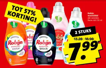 Boni Robijn wasmiddel 665-720ml aanbieding