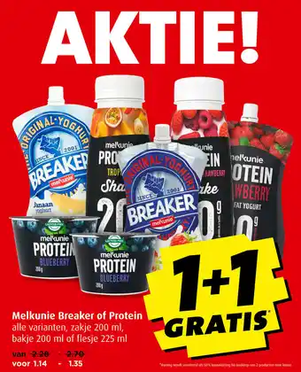 Boni Melkunie Breaker of Protein 200ml aanbieding