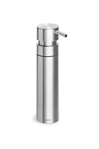 Amazon Blomus 68615 NEXIO zeepdispenser in luxe look, zeepdispenser van roestvrij staal mat, H 17 cm, Ø 4 cm aanbieding