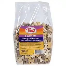 Pets Place Timo Koekjes Puppy Kluifjes Mix - Hondensnacks - 700 g aanbieding