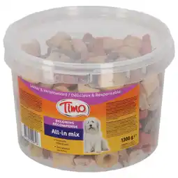 Pets Place Timo Koekjes All-In Mix Emmer - Hondensnacks - Mix 1.3 kg aanbieding