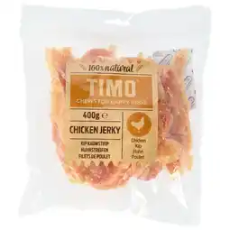 Pets Place Timo Kip Kauwstrip - Hondensnacks - Kip 400 g aanbieding