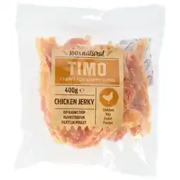 Pets Place Timo Kip Kauwstrip - Hondensnacks - Kip 400 g aanbieding