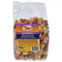 Pets Place Timo Koekjes Merg Gevuld Mini Mix - Hondensnacks - 700 g aanbieding