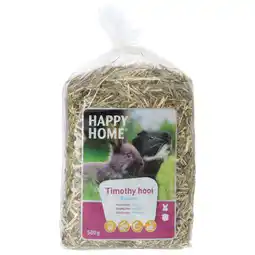 Pets Place Happy Home Timothy Hooi - Ruwvoer - 500 g aanbieding