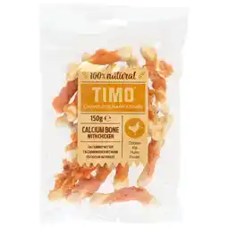 Pets Place Timo Calciumbot Met Kip - Hondensnacks - Kip 150 g aanbieding