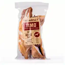 Pets Place Timo Paardenoren - Hondensnacks - Paardenvlees 3 stuks aanbieding