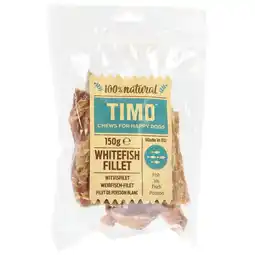 Pets Place Timo Witvisfilet - Hondensnacks - 150 g aanbieding