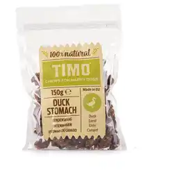 Pets Place Timo Eendenmaagjes - Hondensnacks - Eend 150 g aanbieding