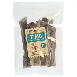 Pets Place Timo Zalmhuid - Hondensnacks - 100 g aanbieding