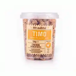 Pets Place Timo Crunchy Blokjes Emmer - Hondensnacks - Kip 330 g aanbieding