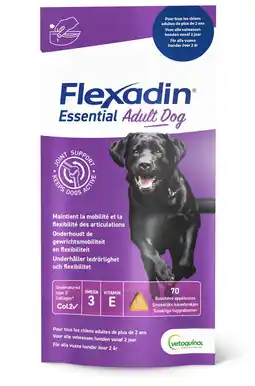 Pets Place Flexadin Adult Dog - Chews - Gewricht-Supplement - 70 stuks aanbieding