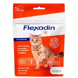 Pets Place Flexadin Cat - Chews - Gewricht-Supplement - 60 stuks aanbieding